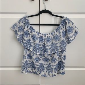 Off the shoulder Adiva top